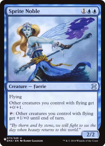 Sprite Noble (073/249), The List Reprints — Magic card price