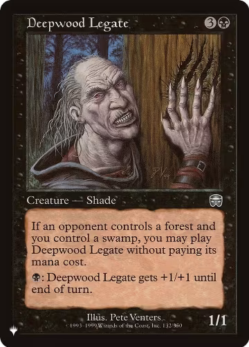 Deepwood Legate (132/350), The List Reprints — Magic card price
