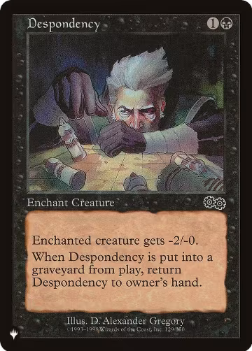 Despondency (129/350), The List Reprints — Magic card price