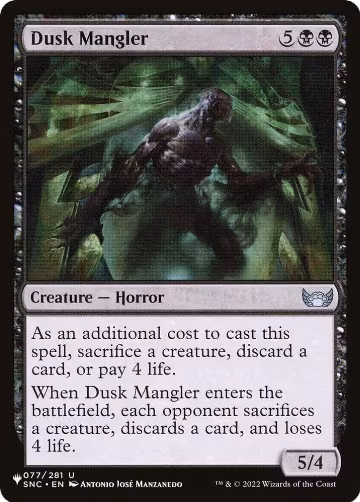 Dusk Mangler (077/281), The List Reprints — Magic card price