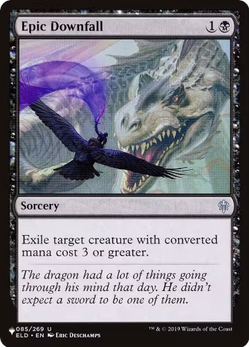 Epic Downfall (085/269), The List Reprints — Magic card price