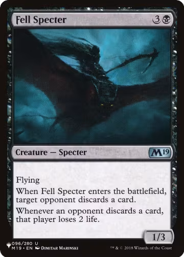 Fell Specter (096/280), The List Reprints — Magic card price