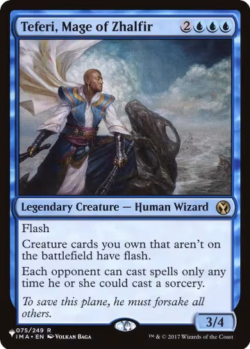 Teferi, Mage of Zhalfir (075/249), The List Reprints — Magic card price