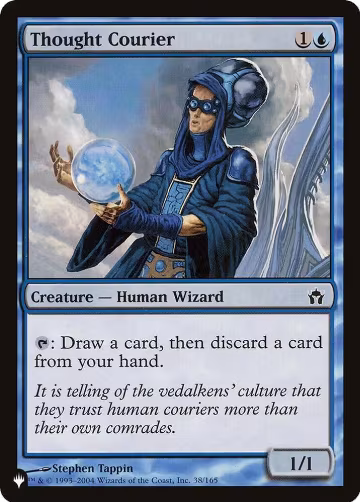 Thought Courier (38/165), The List Reprints — Magic card price