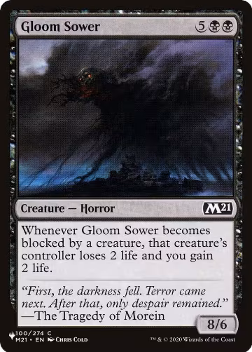 Gloom Sower (100/274), The List Reprints — Magic card price