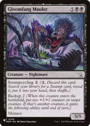 Gloomfang Mauler (0108), The List Reprints — Magic card price