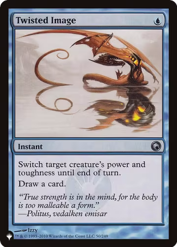 Twisted Image (50/249), The List Reprints — Magic card price