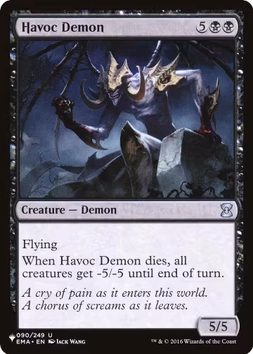 Havoc Demon (090/249), The List Reprints — Magic card price