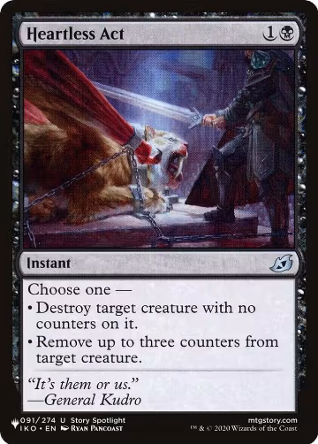 Heartless Act (091/274), The List Reprints — Magic card price