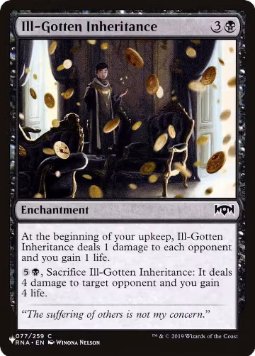 Ill-Gotten Inheritance (077/259), The List Reprints — Magic card price
