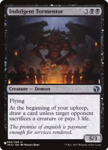 Indulgent Tormentor (094/249), The List Reprints — Magic card price