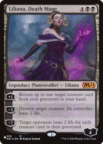 Liliana, Death Mage (328/274), The List Reprints — Magic card price