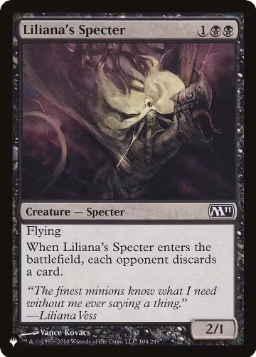 Liliana's Specter (104/249), The List Reprints — Magic card price
