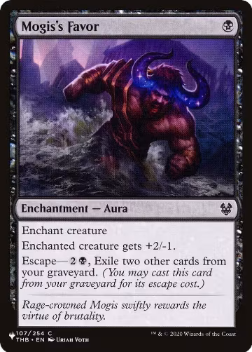 Mogis's Favor (107/254), The List Reprints — Magic card price