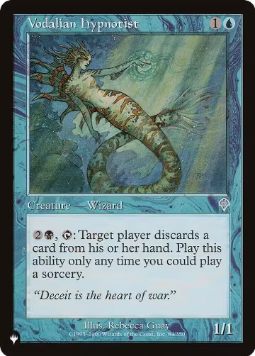 Vodalian Hypnotist (84/350), The List Reprints — Magic card price