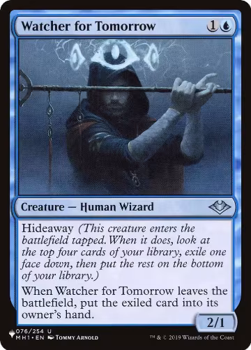 Watcher for Tomorrow (076/254), The List Reprints — Magic card price