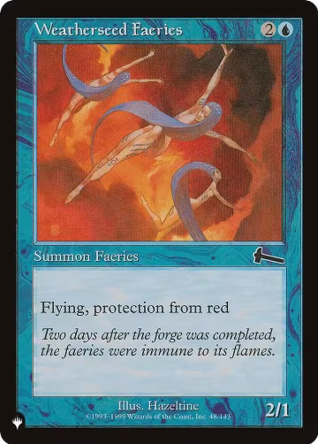Weatherseed Faeries (48/143), The List Reprints — Magic card price