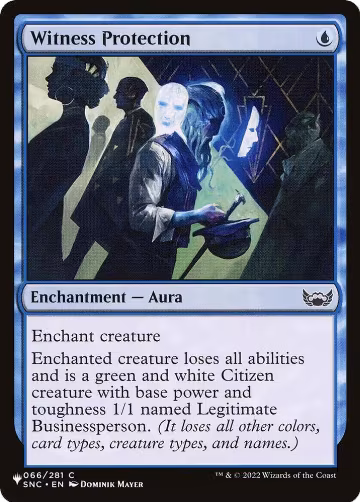 Witness Protection (066/281), The List Reprints — Magic card price