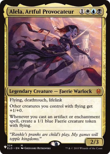 Alela, Artful Provocateur (324/269), The List Reprints — Magic card price