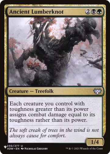 Ancient Lumberknot (230/277), The List Reprints — Magic card price
