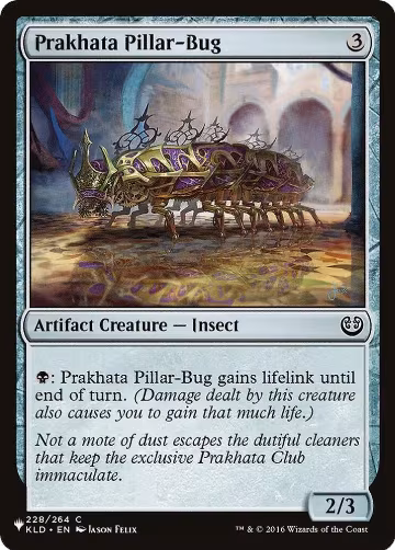 Prakhata Pillar-Bug (228/264), The List Reprints — Magic card price