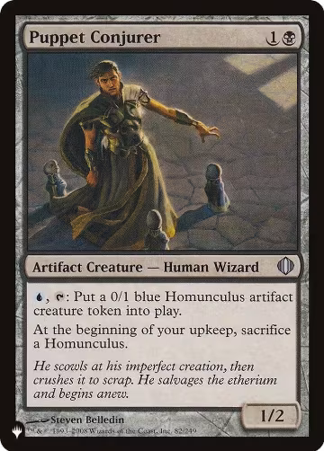 Puppet Conjurer (82/249), The List Reprints — Magic card price