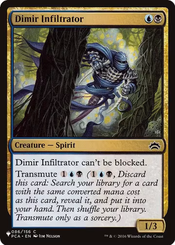 Dimir Infiltrator (086/156), The List Reprints — Magic card price
