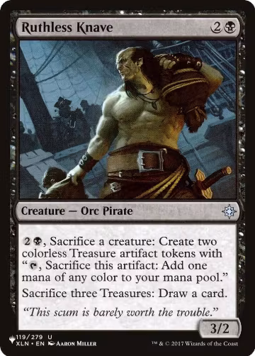 Ruthless Knave (119/279), The List Reprints — Magic card price