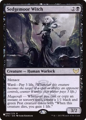 Sedgemoor Witch (086/275), The List Reprints — Magic card price