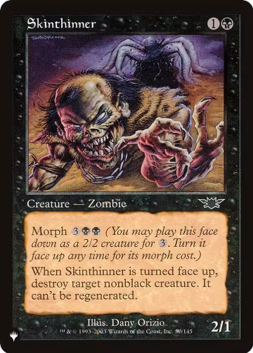 Skinthinner (80/145), The List Reprints — Magic card price