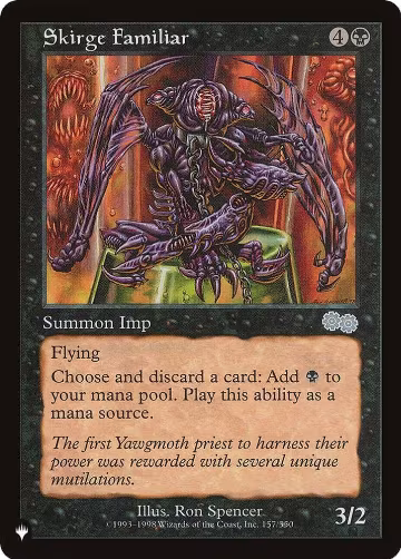 Skirge Familiar (157/350), The List Reprints — Magic card price