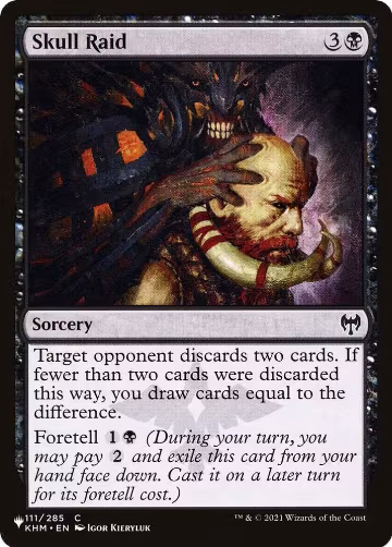 Skull Raid (111/285), The List Reprints — Magic card price