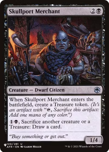 Skullport Merchant (120/281), The List Reprints — Magic card price