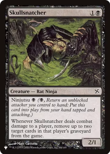 Skullsnatcher (84/165), The List Reprints — Magic card price