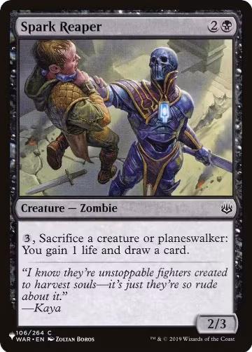 Spark Reaper (106/264), The List Reprints — Magic card price