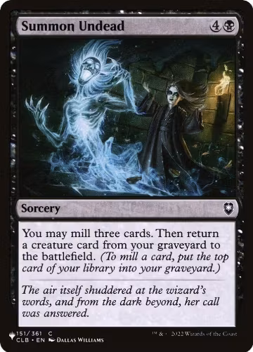 Summon Undead (151/361), The List Reprints — Magic card price