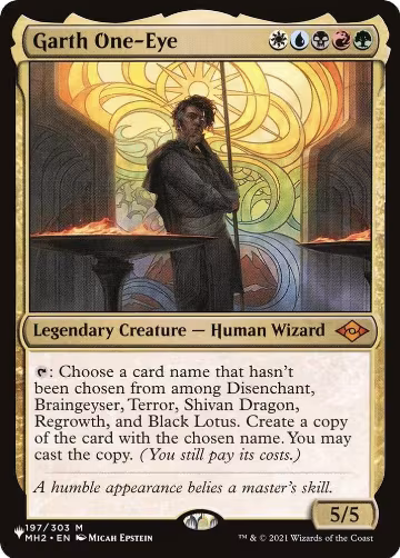 Garth One-Eye (197/303), The List Reprints — Magic card price