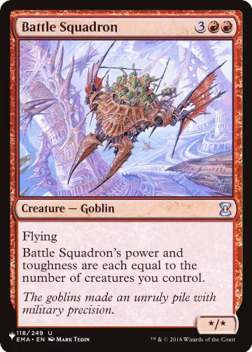 Battle Squadron (118/249), The List Reprints — Magic card price