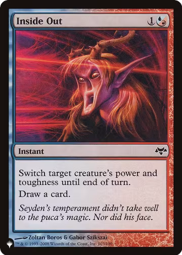 Inside Out (103/180), The List Reprints — Magic card price