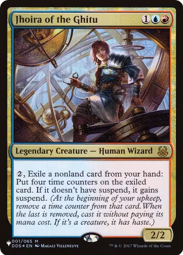 Jhoira of the Ghitu (DDS) (001/065), The List Reprints — Magic card price