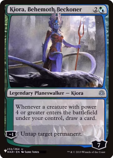 Kiora, Behemoth Beckoner (232/264), The List Reprints — Magic card price