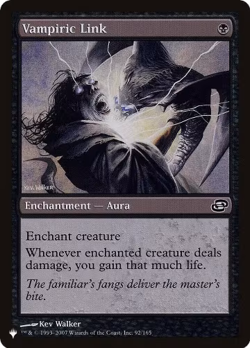 Vampiric Link (92/165), The List Reprints — Magic card price