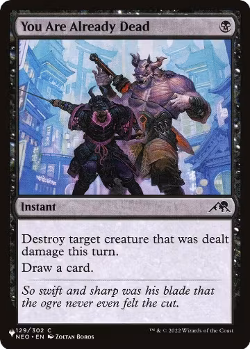 You Are Already Dead (129/302), The List Reprints — Magic card price