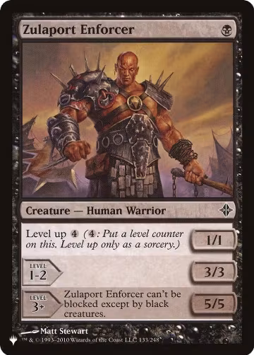 Zulaport Enforcer (133/248), The List Reprints — Magic card price