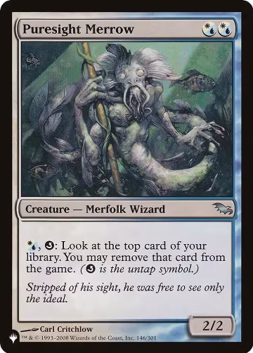 Puresight Merrow (146/301), The List Reprints — Magic card price