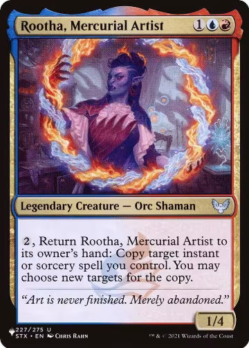 Rootha, Mercurial Artist (227/275), The List Reprints — Magic card price