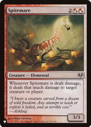 Spitemare (147/180), The List Reprints — Magic card price