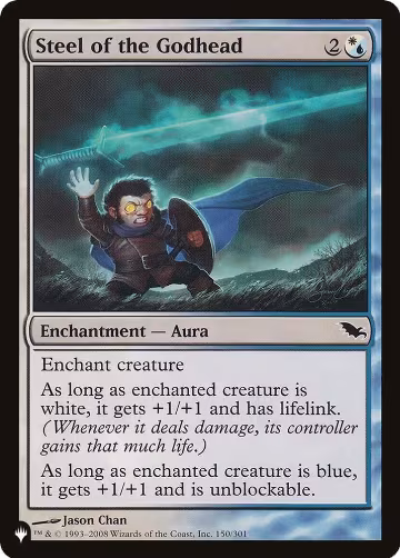 Steel of the Godhead (150/301), The List Reprints — Magic card price