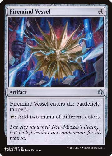 Firemind Vessel (237/264), The List Reprints — Magic card price