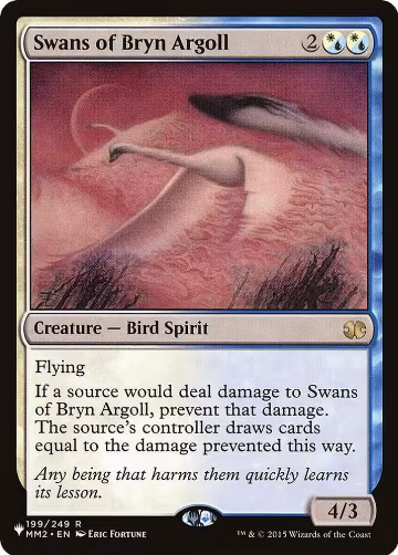 Swans of Bryn Argoll (199/249), The List Reprints — Magic card price